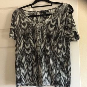 Ladies cold shoulder top